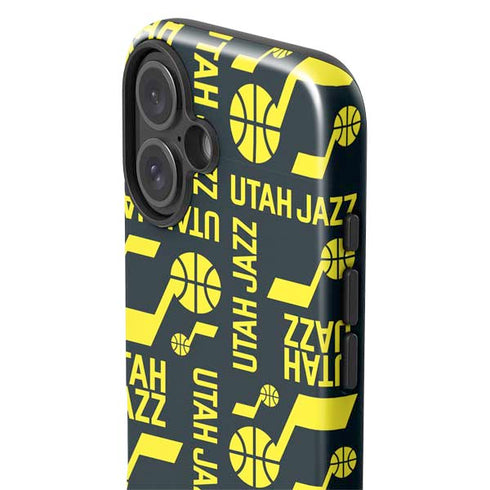 NBA Utah Jazz Blast iPhone 16 Plus Impact Case